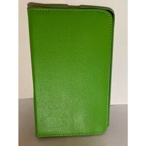 LG G PAD 7.0 Green Faux Leather Hybrid Kickstand Box Case Cover